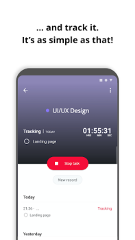 İndir Boosted Time Tracker İş Android için Ekran görüntüsü 4