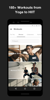 İndir Nike Training Club: Fitness Sağlık & Fitness Android için Ekran görüntüsü 3