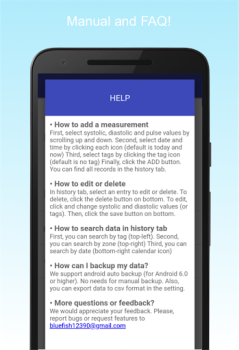İndir Blood Pressure Diary Sağlık & Fitness Android için Ekran görüntüsü 7