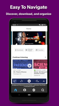 İndir Stitcher - Podcast Player Müzik ve Ses Android için Ekran görüntüsü 2