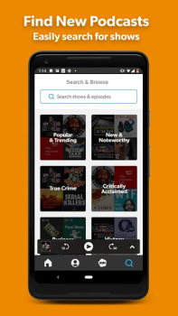İndir Stitcher - Podcast Player Müzik ve Ses Android için Ekran görüntüsü 4