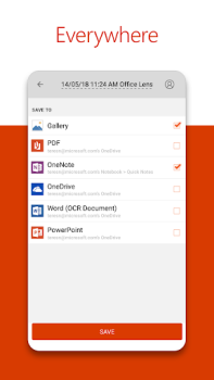İndir Microsoft Lens - PDF Scanner İş Android için Ekran görüntüsü 5