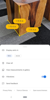İndir Google Measure Araçlar Android için Ekran görüntüsü 5