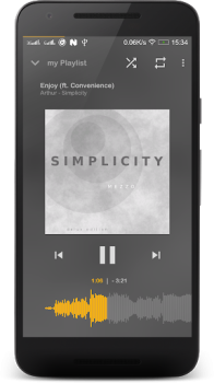 İndir Mezzo Müzik Çalar Müzik ve Ses Android için Ekran görüntüsü 6