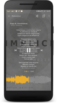 İndir Mezzo Müzik Çalar Müzik ve Ses Android için Ekran görüntüsü 7