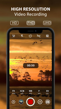 İndir ProCam X - Lite :HD Camera Pro Fotoğraf Android için Ekran görüntüsü 2