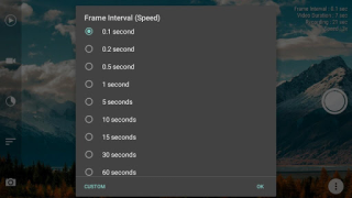 İndir Framelapse: Time Lapse Camera Fotoğraf Android için Ekran görüntüsü 4
