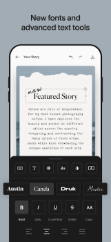 İndir Unfold: Story Maker & Editor Sanat ve Tasarım Android için Ekran görüntüsü 6