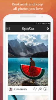 İndir QuickSave for Instagram Fotoğraf Android için Ekran görüntüsü 5