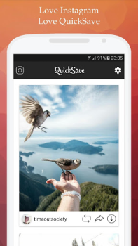 İndir QuickSave for Instagram Fotoğraf Android için Ekran görüntüsü 7