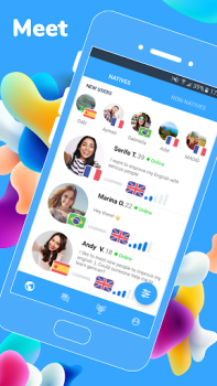 İndir Speaky - Dil Değişimi Eğitim Android için Ekran görüntüsü 2