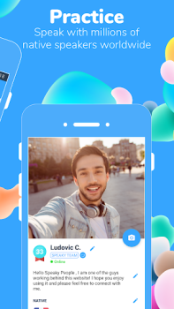 İndir Speaky - Dil Değişimi Eğitim Android için Ekran görüntüsü 3