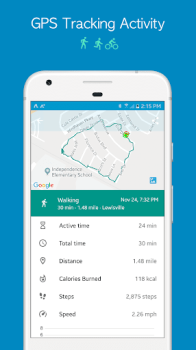 İndir Accupedo - Pedometre Sağlık & Fitness Android için Ekran görüntüsü 2