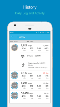 İndir Accupedo - Pedometre Sağlık & Fitness Android için Ekran görüntüsü 5