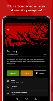 İndir ZRX: Zombies Run + Marvel Move Sağlık & Fitness Android için Ekran görüntüsü 2