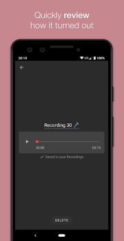 İndir Smart Voice Recorder Araçlar Android için Ekran görüntüsü 5