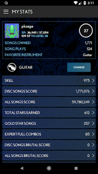 İndir Rock Band Companion Müzik Android için Ekran görüntüsü 4