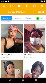 İndir KissesOfAfrica Flirt Flört Android için Ekran görüntüsü 2