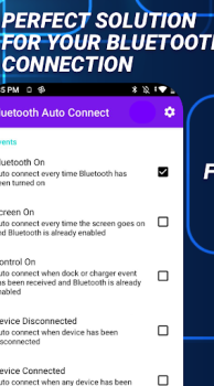 İndir Bluetooth Auto Connect Araçlar Android için Ekran görüntüsü 2