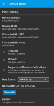 İndir LightBlue® — Bluetooth LE Araçlar Android için Ekran görüntüsü 7