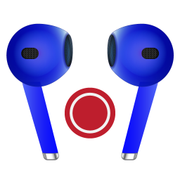 Logo Earbuds Voice Recorder