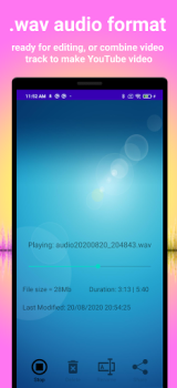 İndir Earbuds Voice Recorder Müzik ve Ses Android için Ekran görüntüsü 3