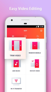 İndir GO Recorder Video oynatıcılar ve düzenleyiciler Android için Ekran görüntüsü 2