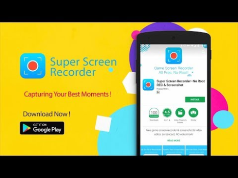 İndir Ekran Kaydedici ve Video Çekme Video oynatıcılar ve düzenleyiciler Android için Ekran görüntüsü 8