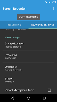 İndir Riv Screen Recorder Video oynatıcılar ve düzenleyiciler Android için Ekran görüntüsü 4