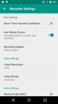 İndir ADV Screen Recorder Araçlar Android için Ekran görüntüsü 7