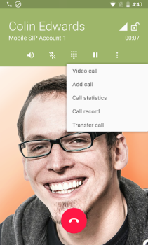İndir Zoiper IAX SIP VOIP Softphone İletişim Android için Ekran görüntüsü 3