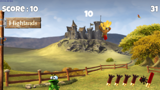 İndir Moorhuhn - Crazy Chicken Remak Arcade Android için Ekran görüntüsü 4