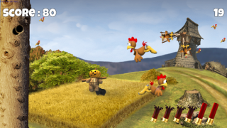 İndir Moorhuhn - Crazy Chicken Remak Arcade Android için Ekran görüntüsü 6