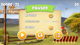 İndir Moorhuhn - Crazy Chicken Remak Arcade Android için Ekran görüntüsü 7