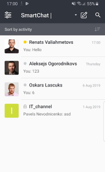 İndir SmartChat İletişim Android için Ekran görüntüsü 2