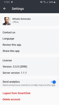 İndir SmartChat İletişim Android için Ekran görüntüsü 3