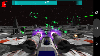 İndir X-Wing Flight Arcade Android için Ekran görüntüsü 7