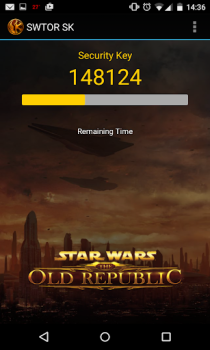 İndir The Old Republic™ Security Key Araçlar Android için Ekran görüntüsü 2