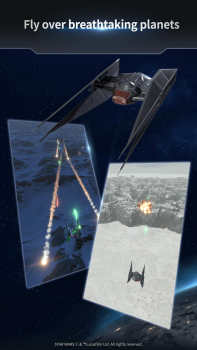 İndir StarWars™: StarfighterMissions Rol yapma Android için Ekran görüntüsü 5