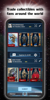 İndir Star Wars Card Trader by Topps Eğlence Android için Ekran görüntüsü 2