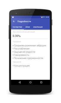 İndir Алкометр Sağlık & Fitness Android için Ekran görüntüsü 7