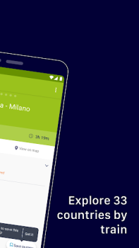 İndir Eurail/Interrail Rail Planner Haritalar ve Navigasyon Android için Ekran görüntüsü 2