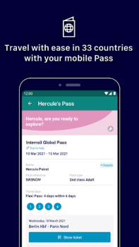 İndir Eurail/Interrail Rail Planner Haritalar ve Navigasyon Android için Ekran görüntüsü 5
