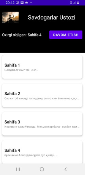 İndir Savdogarlar Ustozi İş Dünyası Android için Ekran görüntüsü 5