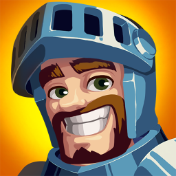 Logo Knights and Glory - Battle