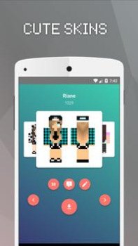 İndir Girls Skins for Minecraft PE Araçlar Android için Ekran görüntüsü 7