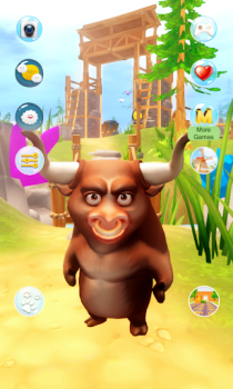 İndir My Talking Bull Gündelik Android için Ekran görüntüsü 2