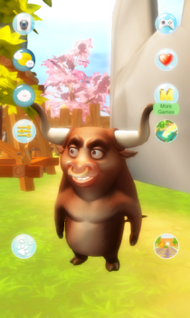 İndir My Talking Bull Gündelik Android için Ekran görüntüsü 7