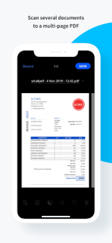 Smallpdf–PDF düzenleme, tarama