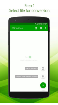 PDF to Excel - PDF File Conver